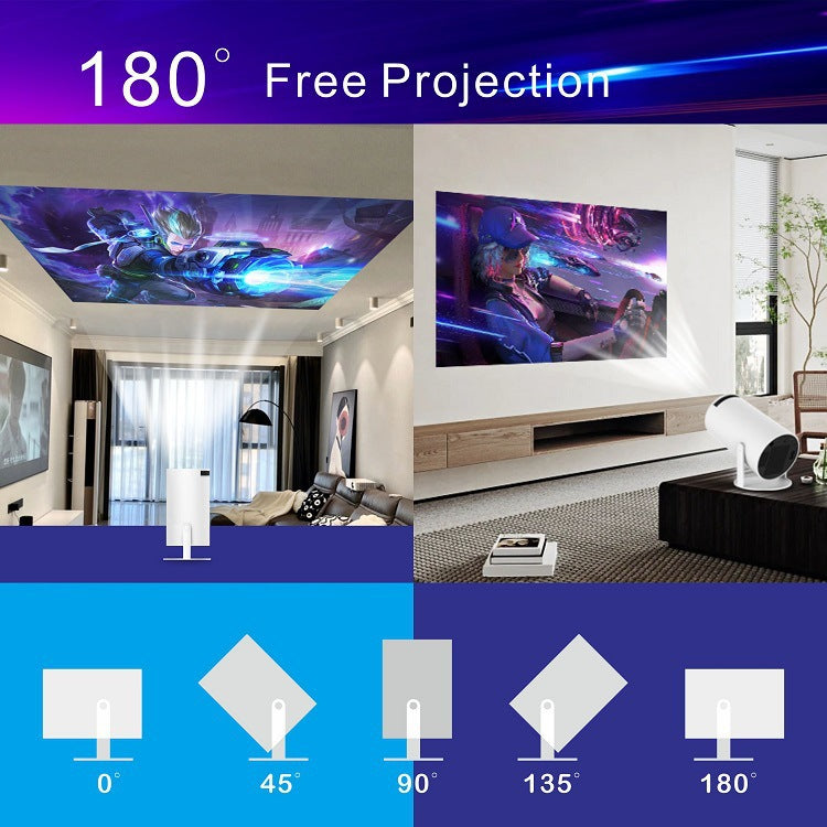 Nuvélle™ View Smart Projector (Android 11 & 4K Support)
