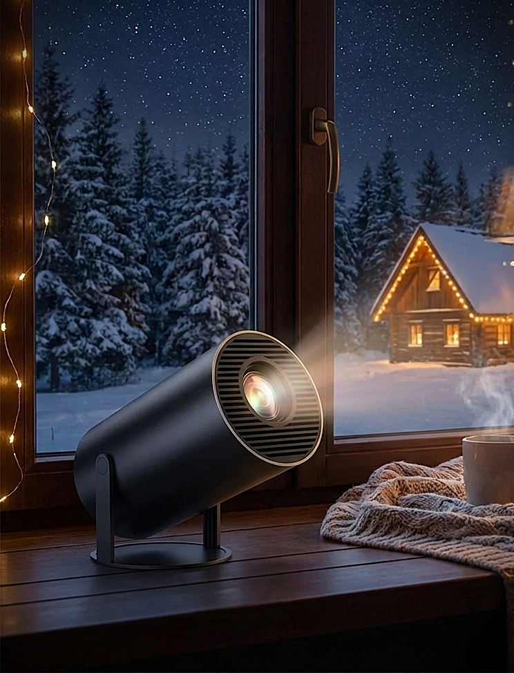 Nuvélle™ View Smart Projector (Android 11 & 4K Support)